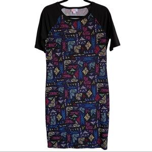 Lularoe Julia Fitted Dress - Size Medium